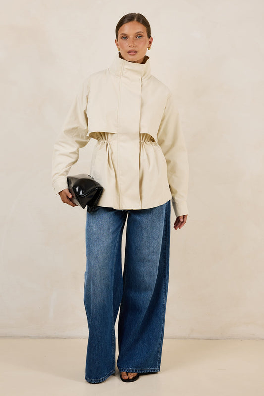 Perlis Funnel-Neck Jacket