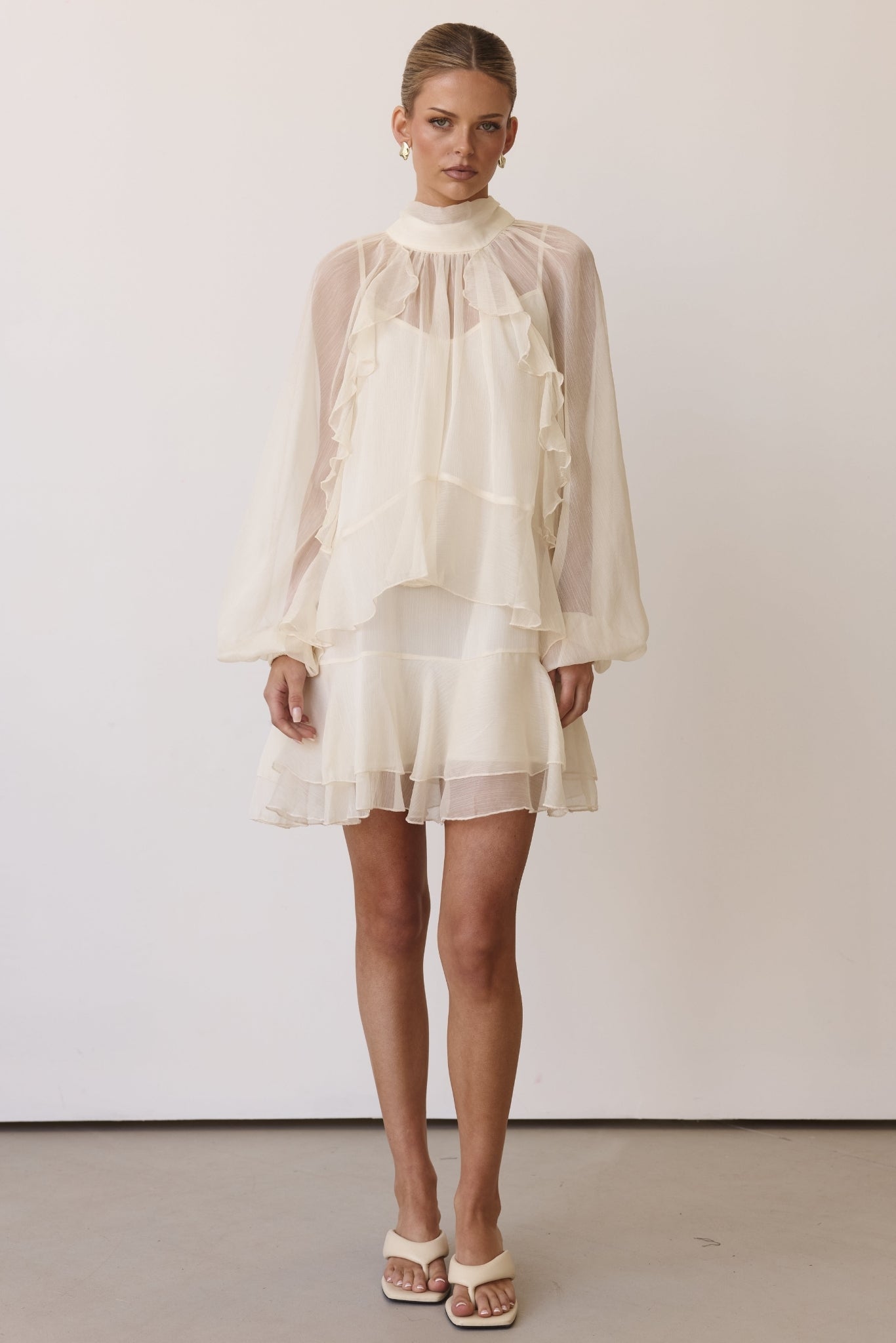 Ottilie Dress in Cream