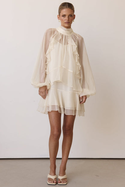 Ottilie Dress in Cream