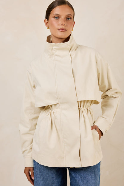 Perlis Funnel-Neck Jacket