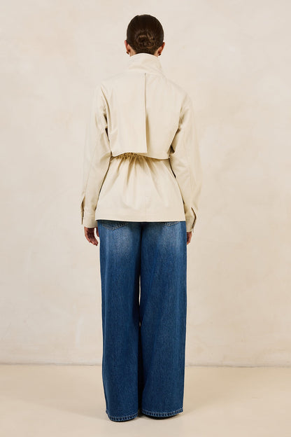 Perlis Funnel-Neck Jacket