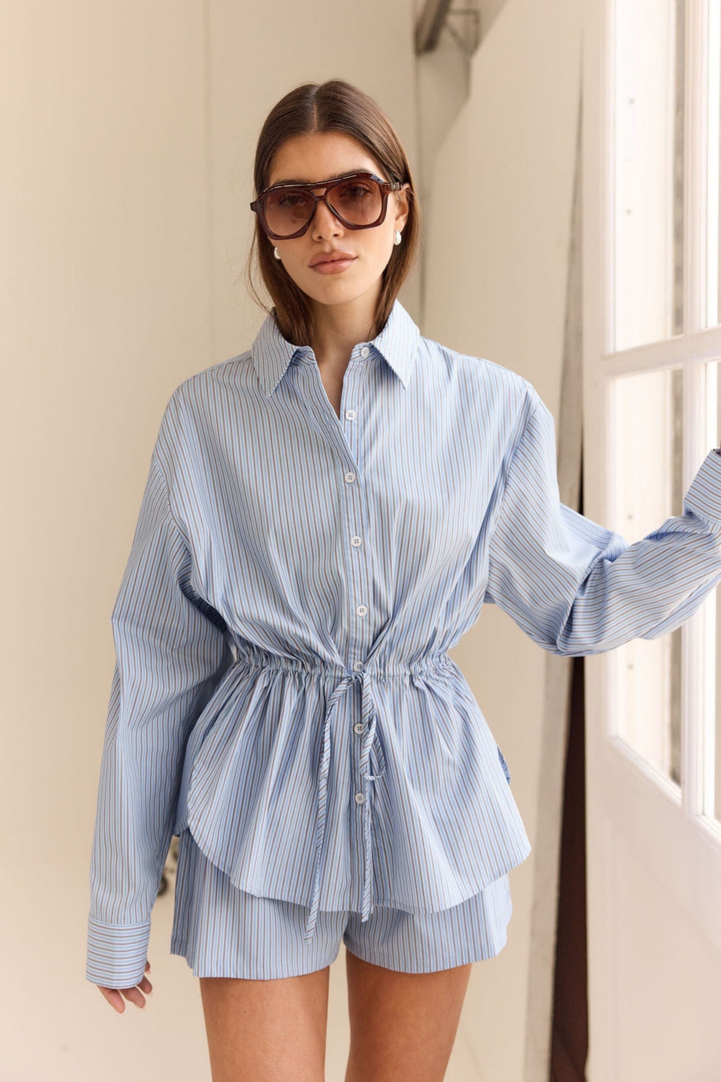 Belmont Blue Stripe Shirt