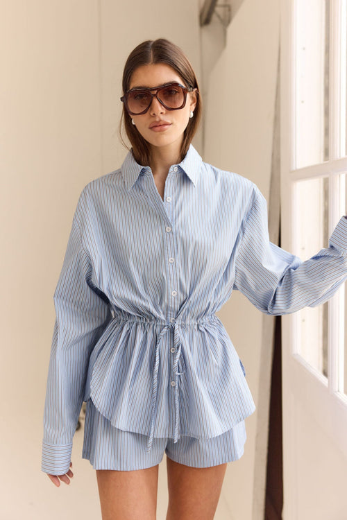 Belmont Blue Stripe Shirt