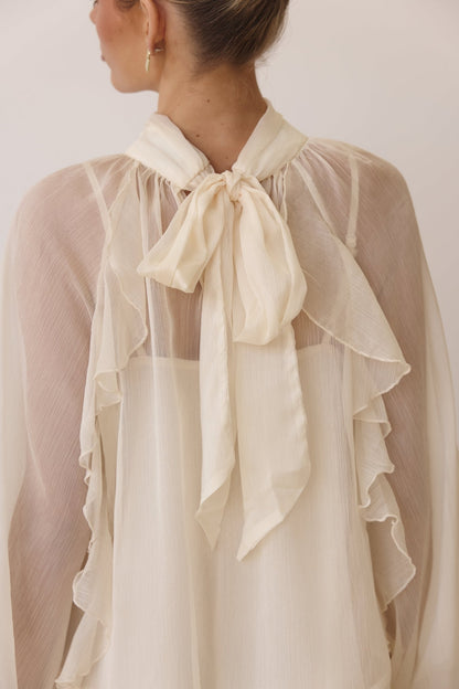 Ottilie Dress in Cream