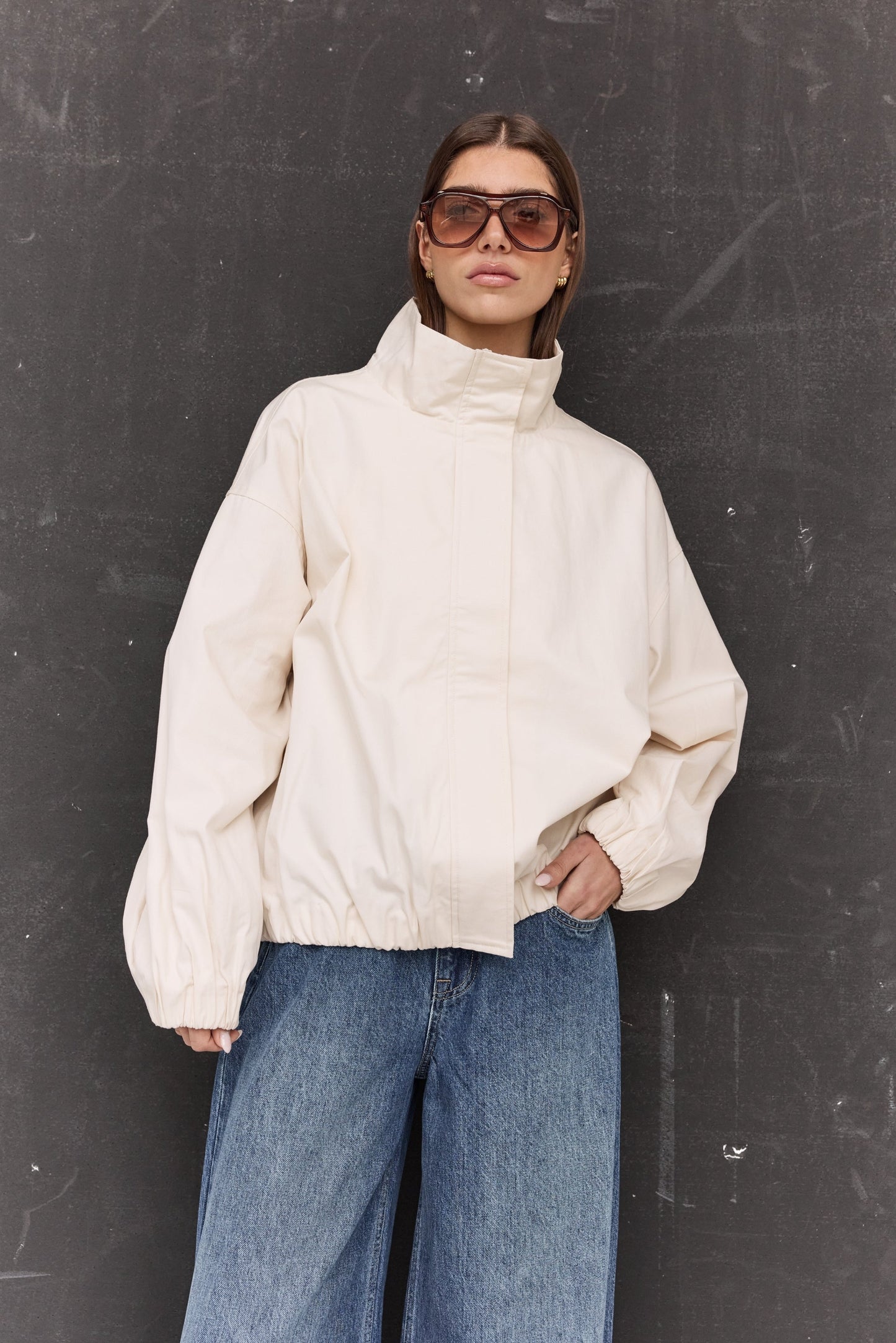 Langkawi Funnel-Neck Jacket