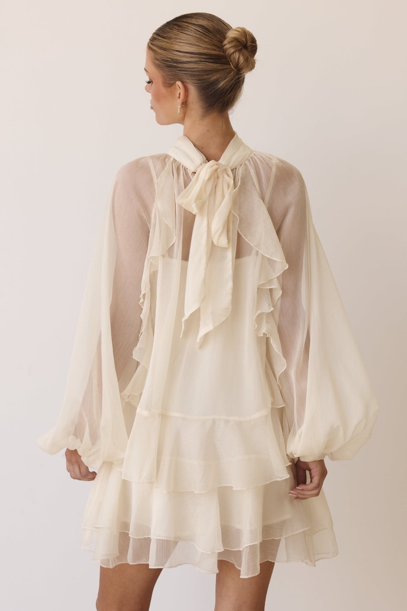Ottilie Dress in Cream