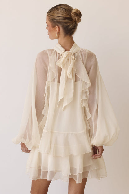 Ottilie Dress in Cream