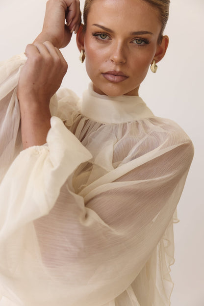 Ottilie Dress in Cream