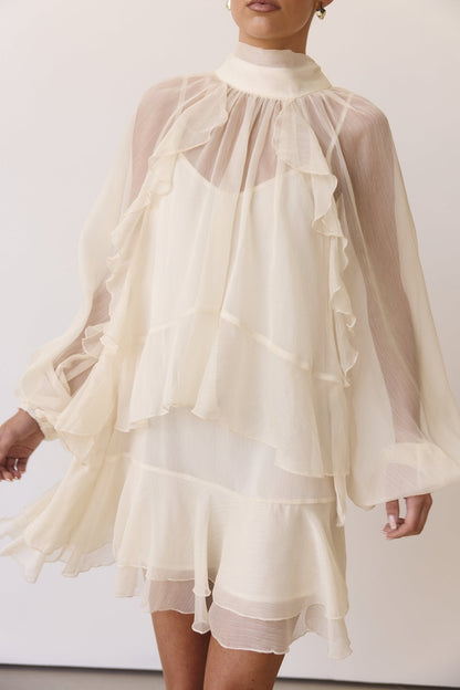 Ottilie Dress in Cream